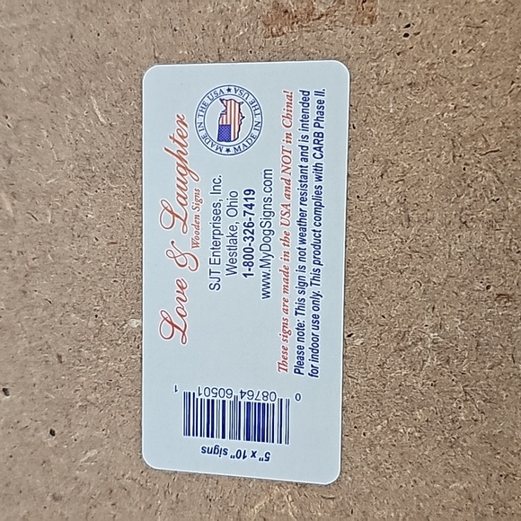 A House Is Not A Home Without A Schnauzer Wooden Sign - 5x10 - Picture 3 of 5